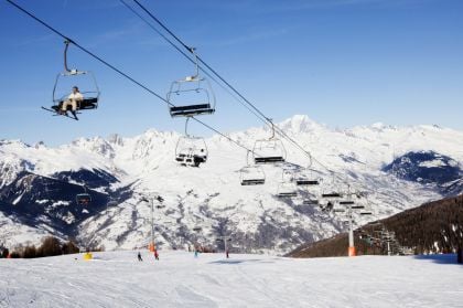 Situé au coeur de la station de la Plagne