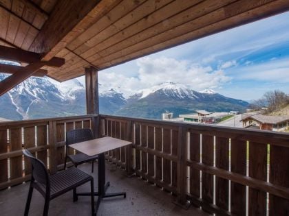 Studio 4 personnes vue montagne