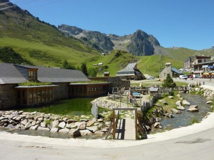 La station de La Mongie en été