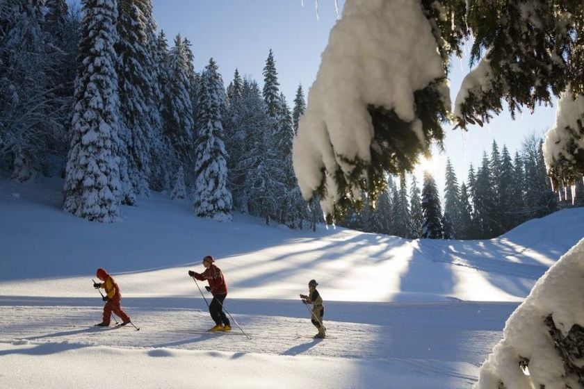 Pratiquez le ski de fond en famille aux Rousses